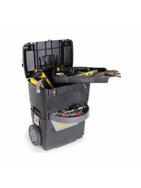 Ящик на колесах IML Mobile Work Center 2 in 1, размеры 473x302x627 мм STANLEY 1-93-968