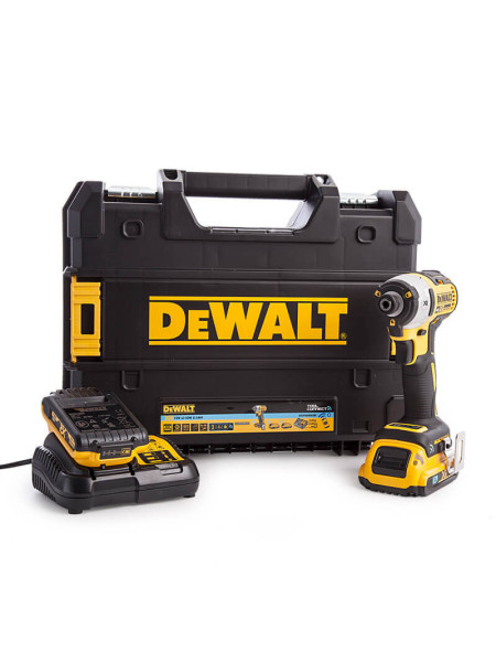 Шуруповерт аккумуляторный ударный 18В 2Aч DeWALT DCF888D2B